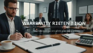 comptabilisation de la retenue de garantie