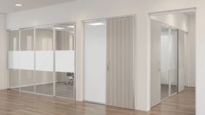 Murs mobiles : finitions, configurations et options sur mesure