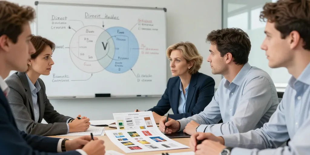 différence entre concurrent direct et indirect