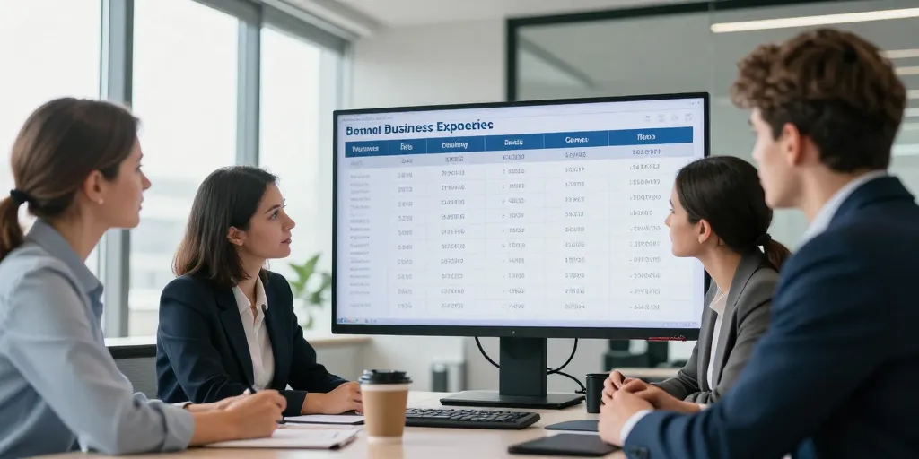 liste des charges d'une entreprise
