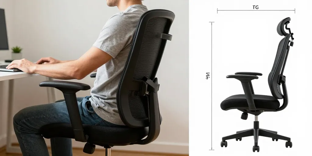 fauteuil de bureau ergonomique