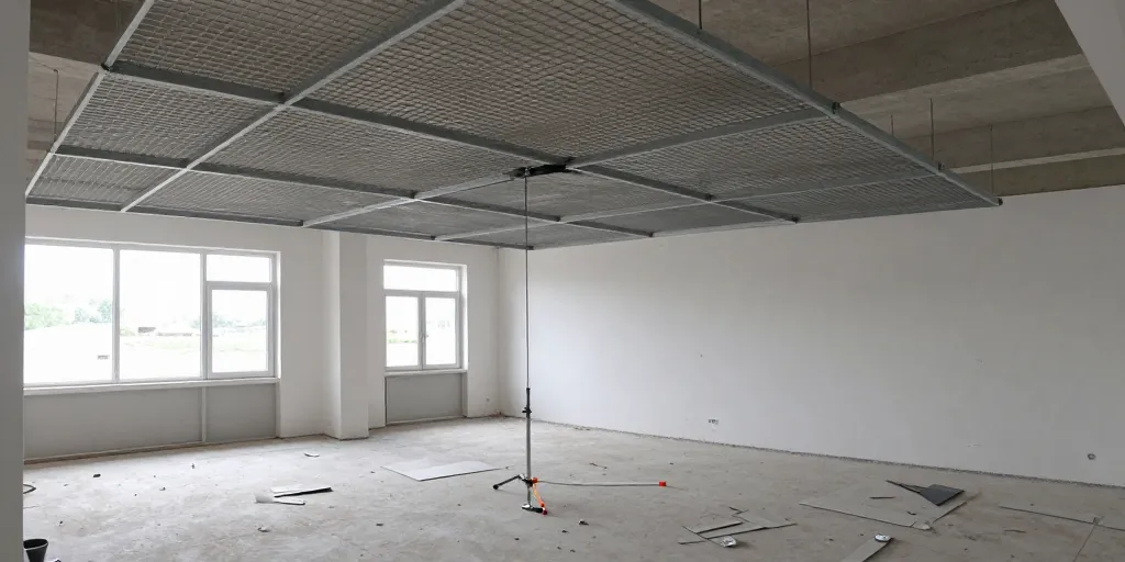 poser un plafond suspendu